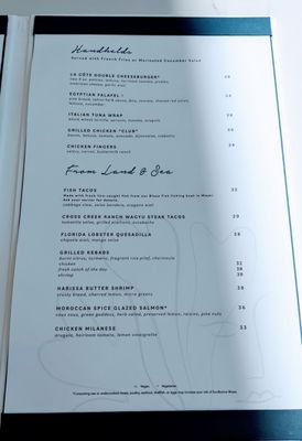 Menu photo 8 La Cote Las Vegas, NV Menu photo 8 La Cote Las Vegas, NV
