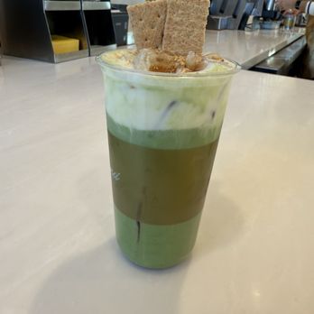 La La Land - S'mores cloud matcha latte - Cafes Near Me - McKinney, Texas La La Land - S'mores cloud matcha latte - Cafes Near Me - McKinney, Texas