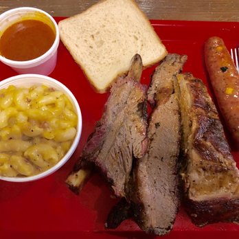 Cooper's Old Time Pit Bar-B-Que - Beef rib, brisket, pork rib, sausage, mac and cheese - Barbeque Near Me - Austin, Texas