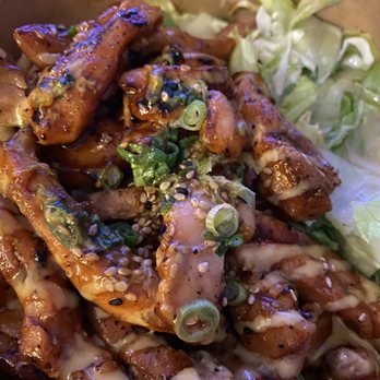 Gold Chicken - Honey BBQ Bowl - Japanese Near Me - Everett, Washington Gold Chicken - Honey BBQ Bowl - Japanese Near Me - Everett, Washington