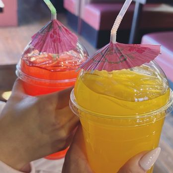 Kaua Hawaiian Bbq - Mango and watermelon refreshers! - Hawaiian Near Me - Riverside, California Kaua Hawaiian Bbq - Mango and watermelon refreshers! - Hawaiian Near Me - Riverside, California