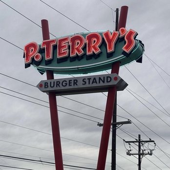 P Terry's Burger Stand - the sign - Burgers Near Me - Austin, Texas P Terry's Burger Stand - the sign - Burgers Near Me - Austin, Texas