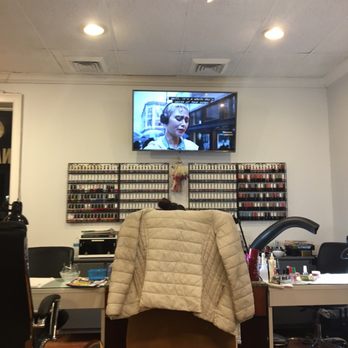 Diane T Salon - My view from the pedi chair - Hair Salons Near Me - Vienna, Virginia