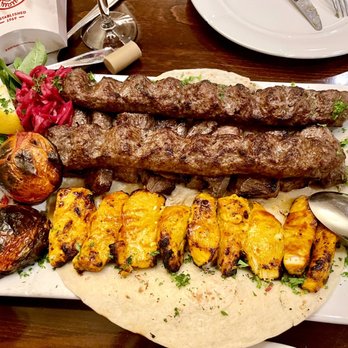 Pardis Persian Grill - Mixed Grill Platter - Persian/Iranian Near Me - Ridgewood, New Jersey