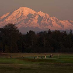 North Bellingham Golf Course - Golf in shadow of Mt. Baker!