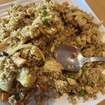 Orchid Thai - Pineapple Fried Rice- a little too much curry - but I still loved it. - Thai Near Me - Baldwin Park, California Orchid Thai - Pineapple Fried Rice- a little too much curry - but I still loved it. - Thai Near Me - Baldwin Park, California