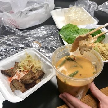 Chang Thai - They messed up our to go order, these are not the spicy catfish entree and Penang roast duck curry!!!! - Thai Near Me - San Pablo, California Chang Thai - They messed up our to go order, these are not the spicy catfish entree and Penang roast duck curry!!!! - Thai Near Me - San Pablo, California