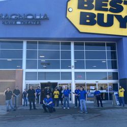Best Buy - Carson Valley - This was the day one crew of our all new contactless curbside pick up that allows us to serve our community during these difficult times.