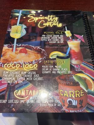 Menu photo 8 La Carreta Mexican Restaurant London, OH