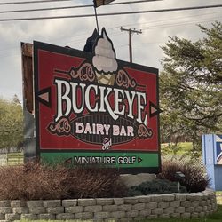 Buckeye Dairy Bar - The sign-mini golf