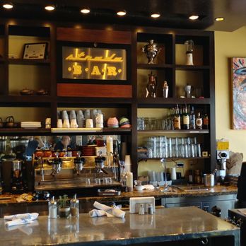 Liberty Market - The bar is empty, but the rest of the place is packed. One of my favorite restaurants for lunch. - New American Near Me - Gilbert, Arizona