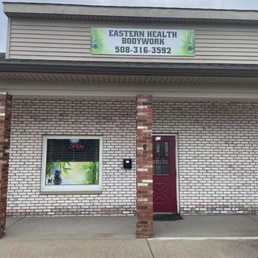 Exterior outside entrance of Eastern Health Bodywork - Eastern Health Bodywork - Plainville, Massachusetts Exterior outside entrance of Eastern Health Bodywork - Eastern Health Bodywork - Plainville, Massachusetts