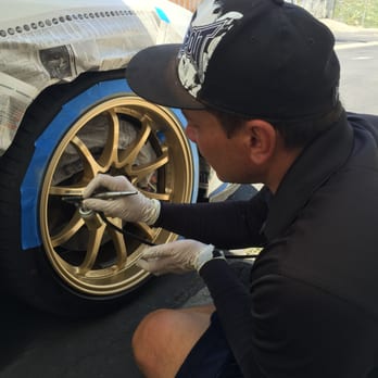 Onsite Wheels - Son working his magic - Wheel & Rim Repair Near Me - Westminster, California Onsite Wheels - Son working his magic - Wheel & Rim Repair Near Me - Westminster, California