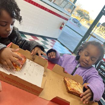 Jet's Pizza - Decent size slice for toddlers - Pizza Near Me - Frisco, Texas