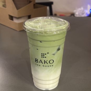 BAKO TEA HOUSE - Ceremonial Grade Matcha Latte - Coffee & Tea Near Me - Cerritos, California