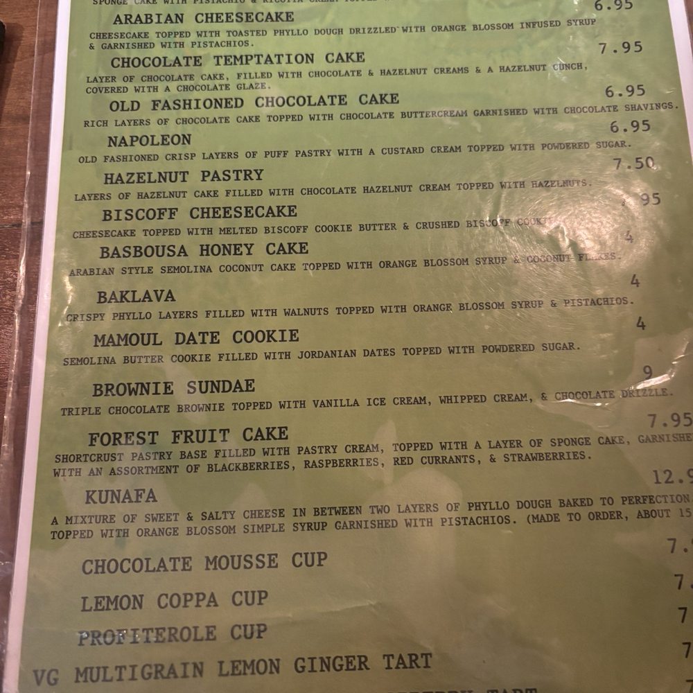Zatar Cafe & Bistro - Dessert Menu - Sandwiches Near Me - Brooklyn, New York Zatar Cafe & Bistro - Dessert Menu - Sandwiches Near Me - Brooklyn, New York