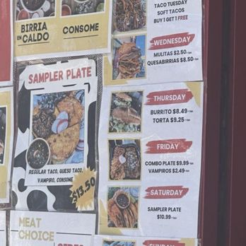 Birrieria San Marcos - Menu specials - Tacos Near Me - Van Nuys, California