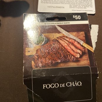 Fogo de Chão - they offer gift cards - Brazilian Near Me - Dallas, Texas