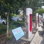 Photo of Tesla Supercharger
