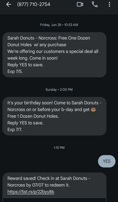 Sarah Donuts by null