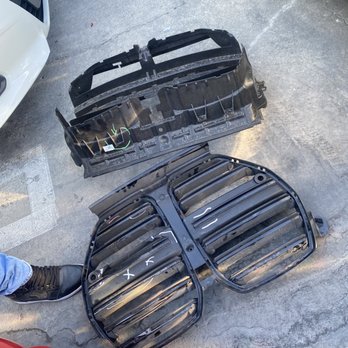 On Point Collision and Custom - Damaged outer and inner part of the grill - Body Shops Near Me - Bell Gardens, California On Point Collision and Custom - Damaged outer and inner part of the grill - Body Shops Near Me - Bell Gardens, California