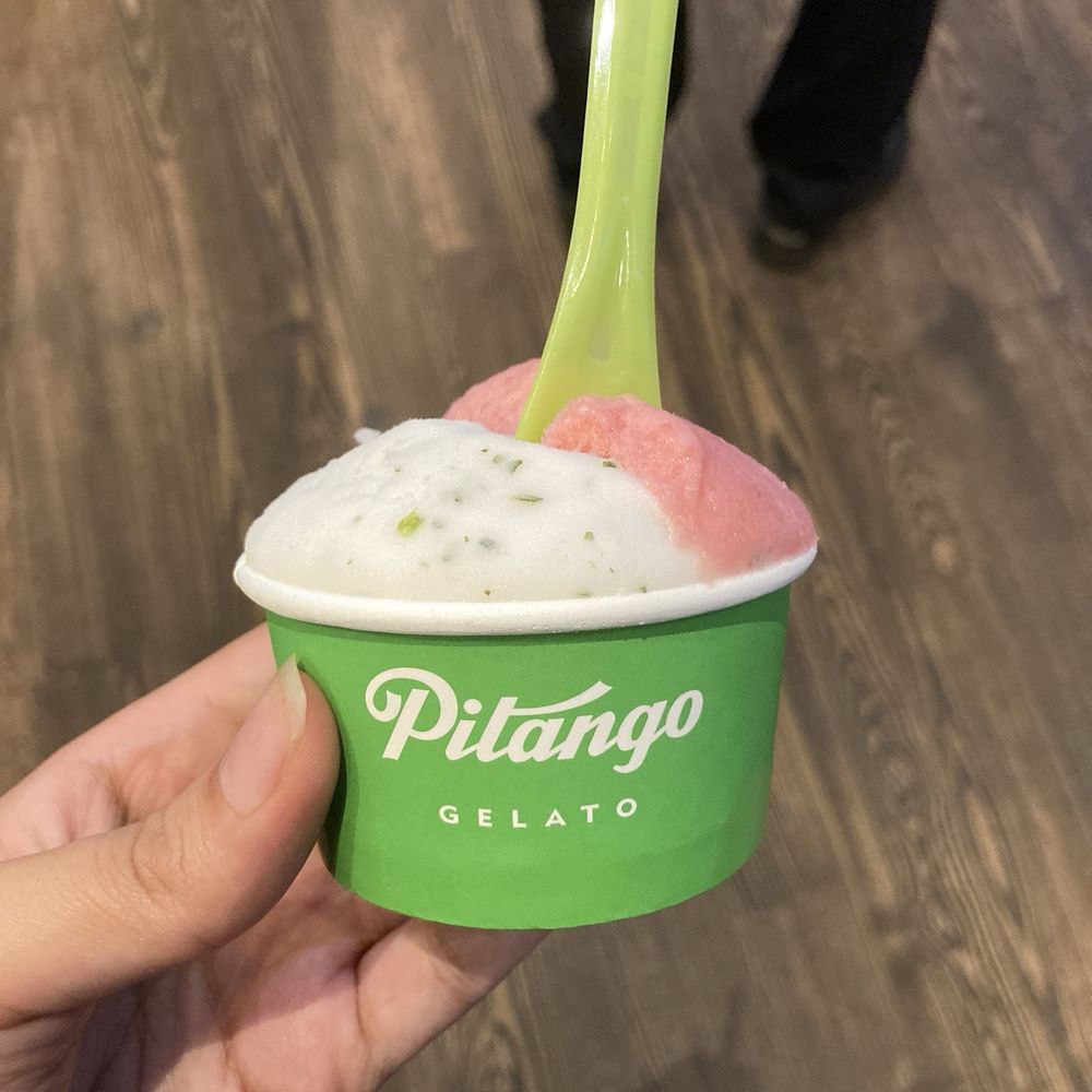 Pitango Gelato & Coffee - mojito + raspberry gelato - Ice Cream & Frozen Yogurt Near Me - Reston, Virginia Pitango Gelato & Coffee - mojito + raspberry gelato - Ice Cream & Frozen Yogurt Near Me - Reston, Virginia