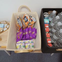 Shelley Sinclair LEP - Snacks on hand to keep your young scholar from getting hungry during the assessments.