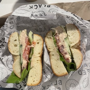 Black Seed Bagels - TUNA SALAD SANDWICH - Bagels Near Me - Brooklyn, New York Black Seed Bagels - TUNA SALAD SANDWICH - Bagels Near Me - Brooklyn, New York