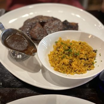 Home Bx - Ribeye steak and rice and beans - Steakhouses Near Me - Bronx, New York