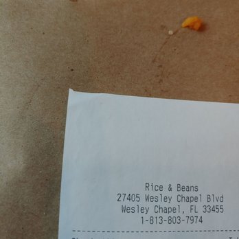 Rice and Beans - Our server Gio - Puerto Rican Near Me - Wesley Chapel, Florida