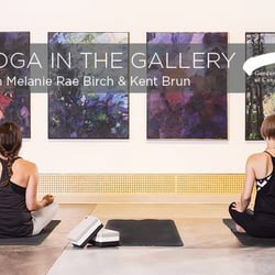 Gordon Smith Gallery of Canadian Art - Yoga in the Gallery www.gordonsmithgallery.ca