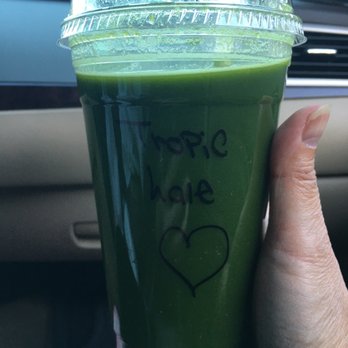Julia's Juice Bar - Tropical Kale - Juice Bars & Smoothies Near Me - Groverbeach, California