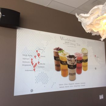 Ding Tea House - Wall decor - Bubble Tea Near Me - San Jose, California