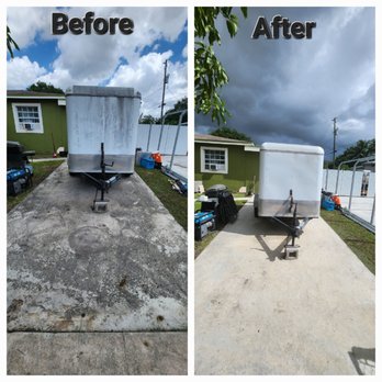 Total Exterior Services - before and after - Pressure Washers Near Me