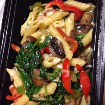 Laporta's Restaurant - Take out... Wild mushroom pasta. Delicious and my favorite at LaPortas! - New American Near Me - Alexandria, Virginia