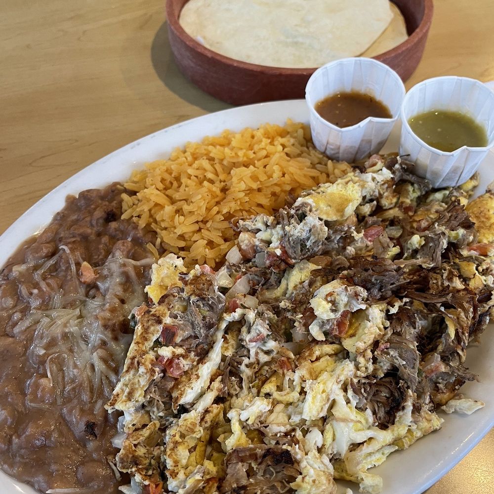 Estrada's Grill - Machaca Plate (TikTok: @justandyvu) - Mexican Near Me - Garden Grove, California Estrada's Grill - Machaca Plate (TikTok: @justandyvu) - Mexican Near Me - Garden Grove, California