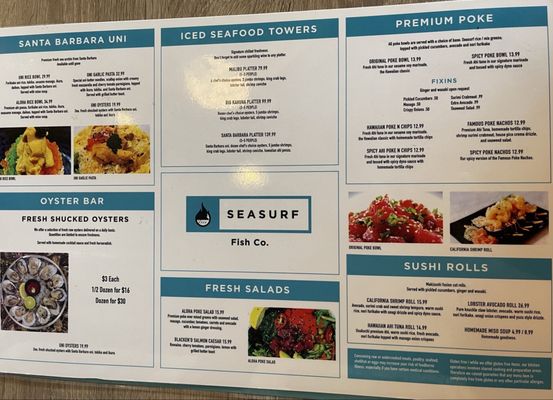 Menu photo 1 Seasurf Fish Yorba Linda, CA Menu photo 1 Seasurf Fish Yorba Linda, CA