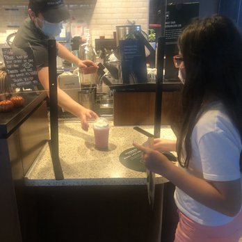 Starbucks - Waiting for her " Pink drink" - Coffee & Tea Near Me - Miami, Florida Starbucks - Waiting for her " Pink drink" - Coffee & Tea Near Me - Miami, Florida