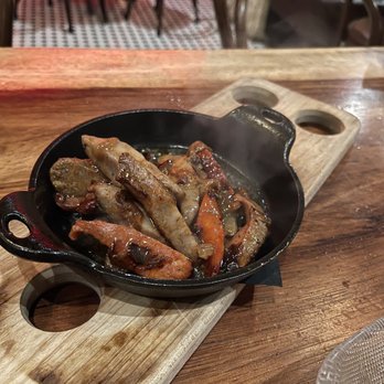 Cafe Sevilla - Sausage flambé - Spanish Near Me - Costa Mesa, California