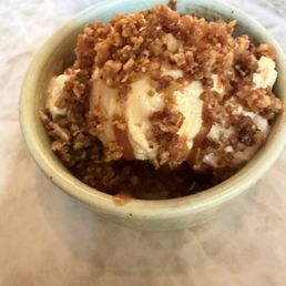 Caramel Italian Amaretti Cookie Crumble Ice Cream