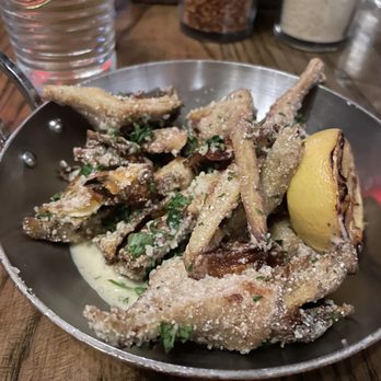 Grotto Downtown - Crispy Carciofi - Italian Near Me - Houston, Texas Grotto Downtown - Crispy Carciofi - Italian Near Me - Houston, Texas