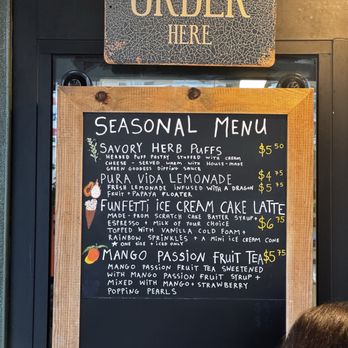 Cafe Vino Tinto - Seasonal Menu - Coffee Roasteries Near Me - Safety Harbor, Florida