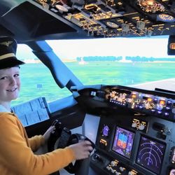 Airline Captain For A Day - Any age, and any height are welcome