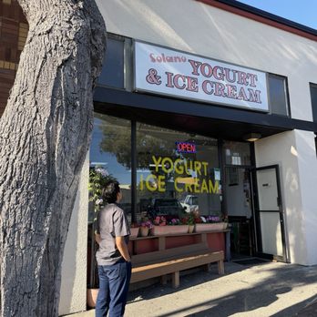 Solano Yogurt & Ice Cream - Outside the shop - Ice Cream & Frozen Yogurt Near Me - Albany, California Solano Yogurt & Ice Cream - Outside the shop - Ice Cream & Frozen Yogurt Near Me - Albany, California