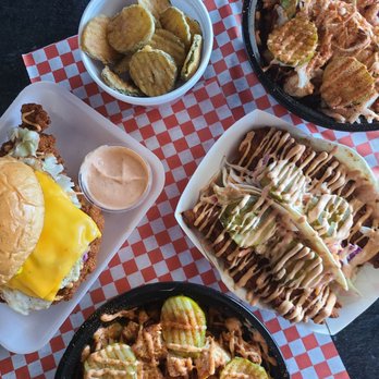 Blazing Bird - Chicken sandwich, fries, Mac and cheese, tacos and fried pickle - Chicken Wings Near Me - Arvada, Colorado
