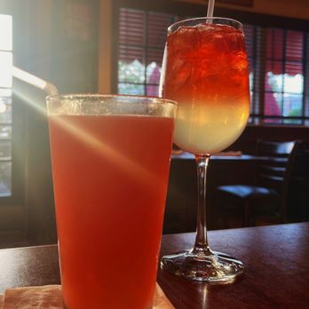 Mimi's Cafe - Grapefruit Juice (Left), Cocktail (Right) - Breakfast & Brunch Near Me - Greensboro, North Carolina Mimi's Cafe - Grapefruit Juice (Left), Cocktail (Right) - Breakfast & Brunch Near Me - Greensboro, North Carolina