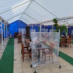 MDK Noodles - Outdoor seating for AYCE Shabu & Kalguksu open daily from 5pm-9pm.