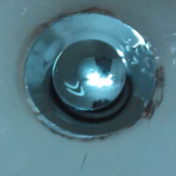 Motel 6 - Dirty sink in my motel room, AFTER rinsing it out a bit. - Hotels Near Me - Bellflower, California Motel 6 - Dirty sink in my motel room, AFTER rinsing it out a bit. - Hotels Near Me - Bellflower, California