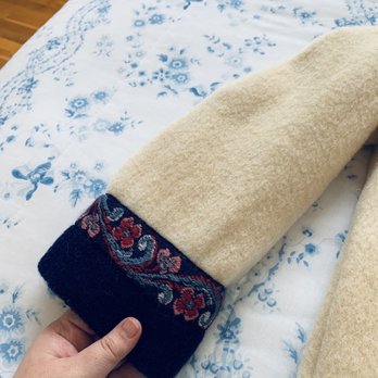 Champion Cleaners - After cuff stain gone (the color of the sweater did not change this is a different room with different lighting.) - Dry Cleaning Near Me - New York, New York