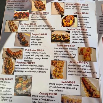 SushiNati - Menu - Sushi Bars Near Me - Cincinnati, Ohio